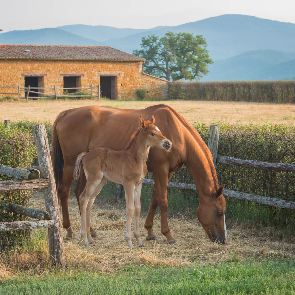 Élevage de chevaux, Élevage d'Ellbe, Groslée-Saint-Benoit