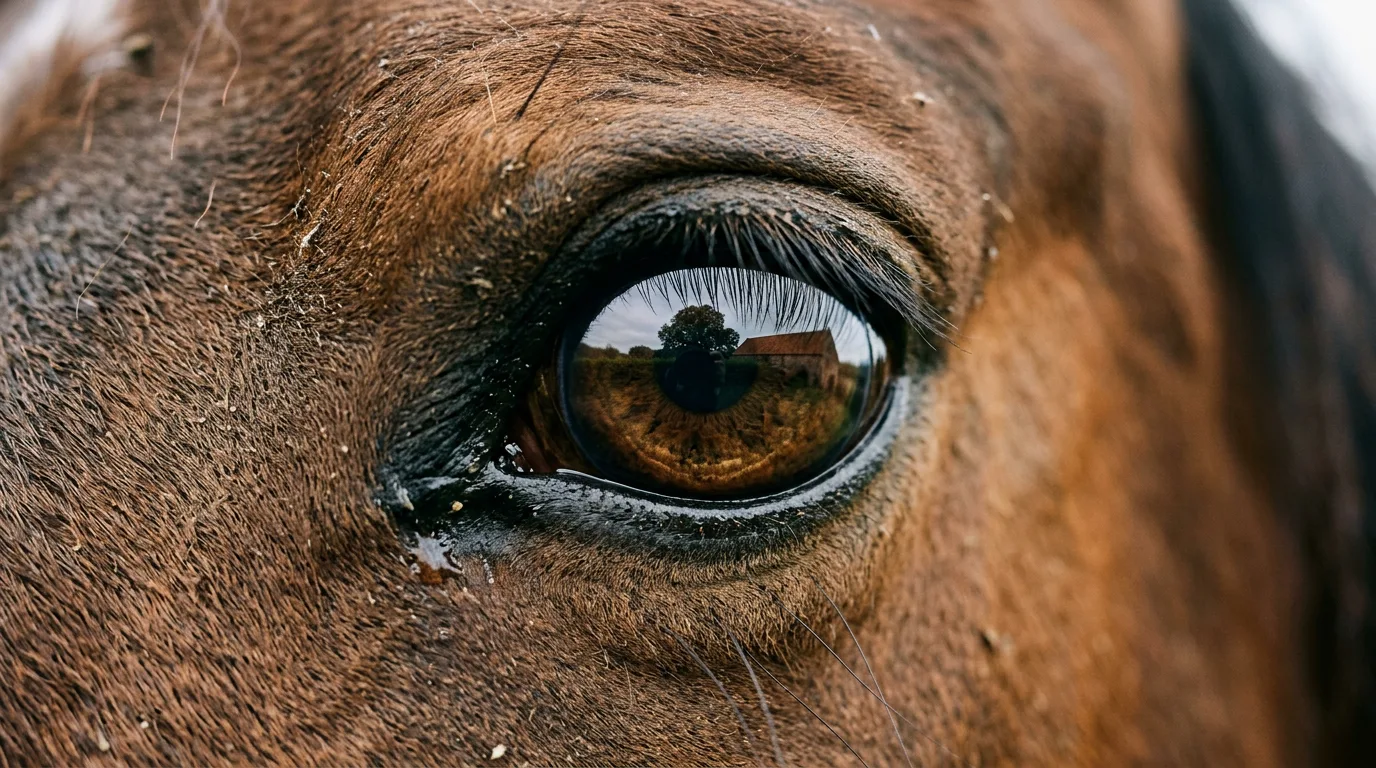 Un regard de cheval, Élevage d'Ellbe, Groslée-Saint-Benoit